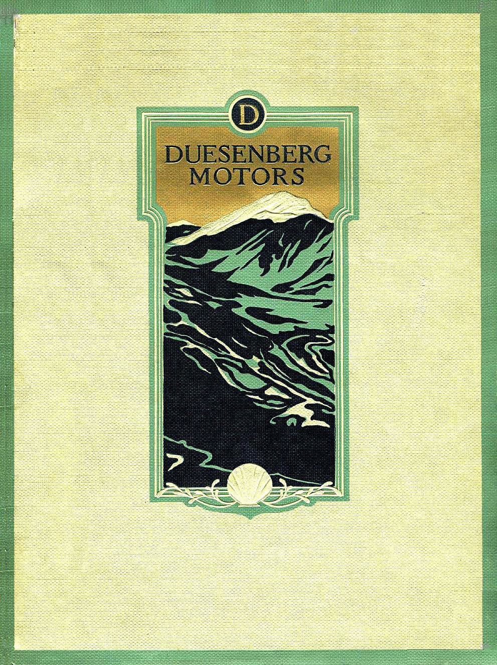 1922 Duesenberg Model A Brochure
