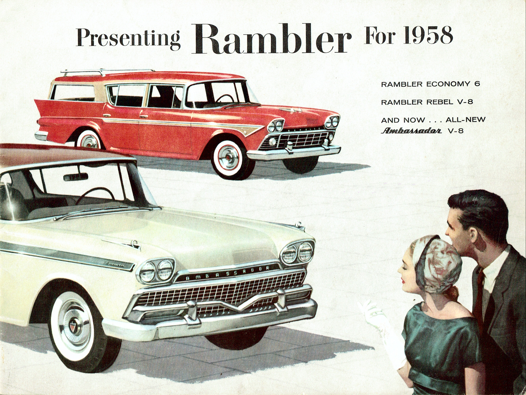 1958 AMC Rambler Full-Range Brochure