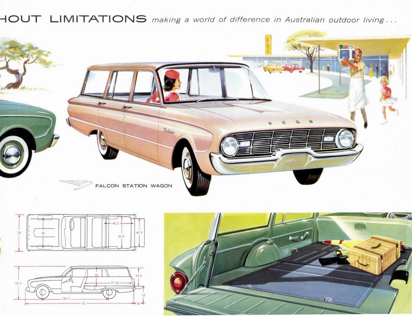 1960 Ford XK Falcon Brochure Page 2
