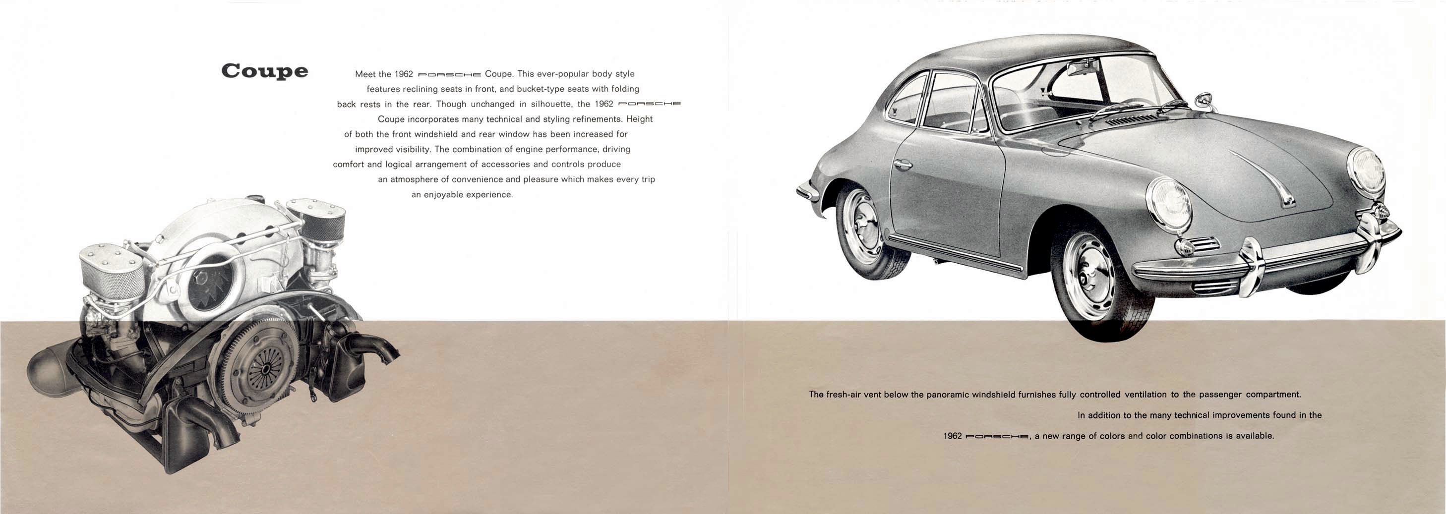 1962 Porsche 356B Brochure Page 7