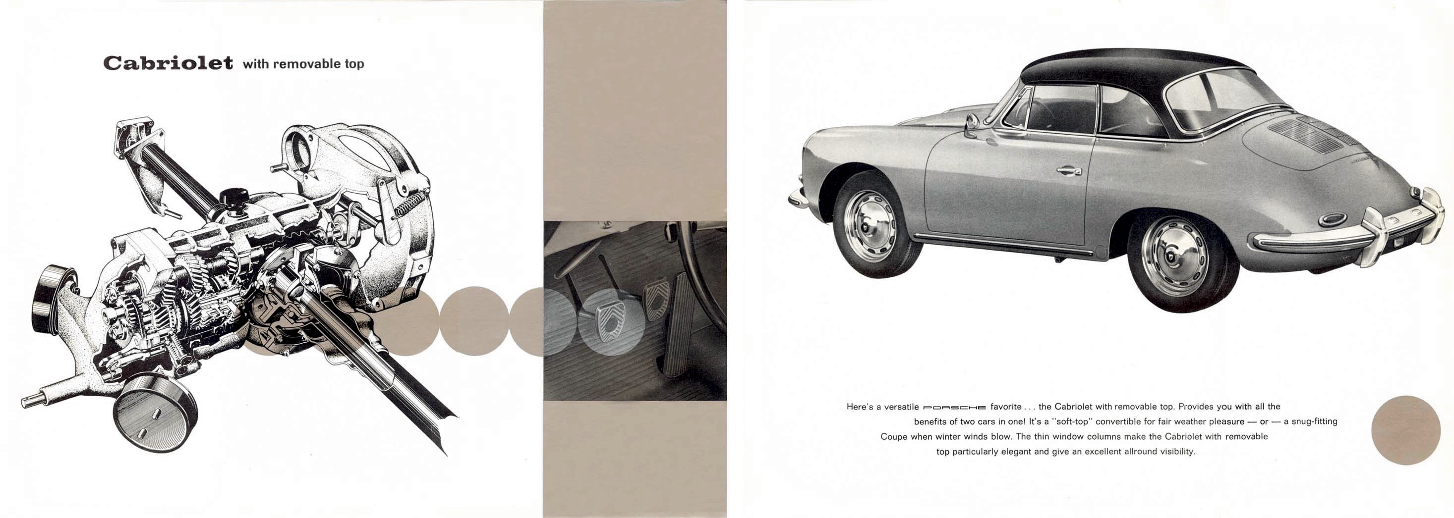 1962 Porsche 356B Brochure Page 2