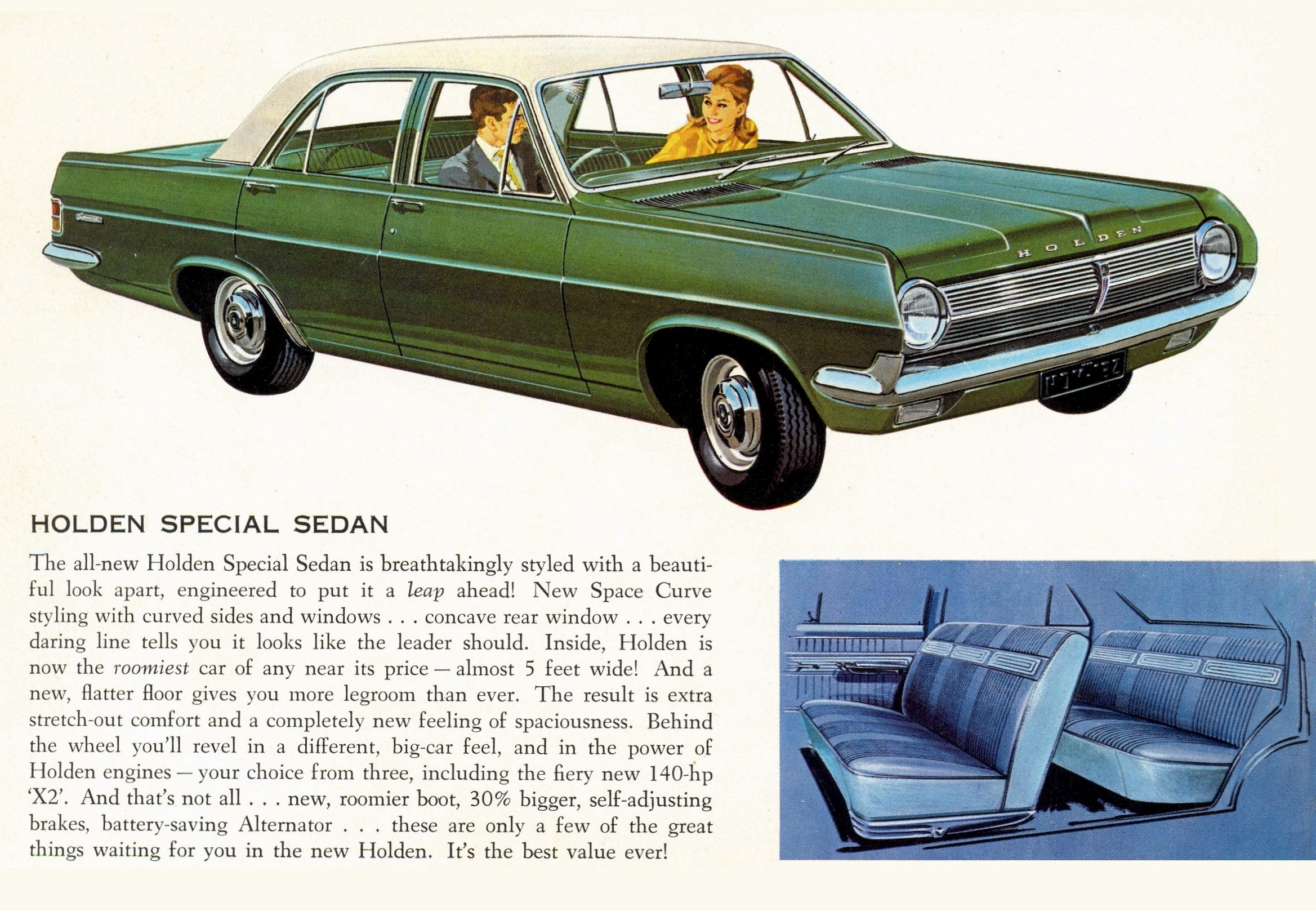 1965 Holden HD Brochure Page 1