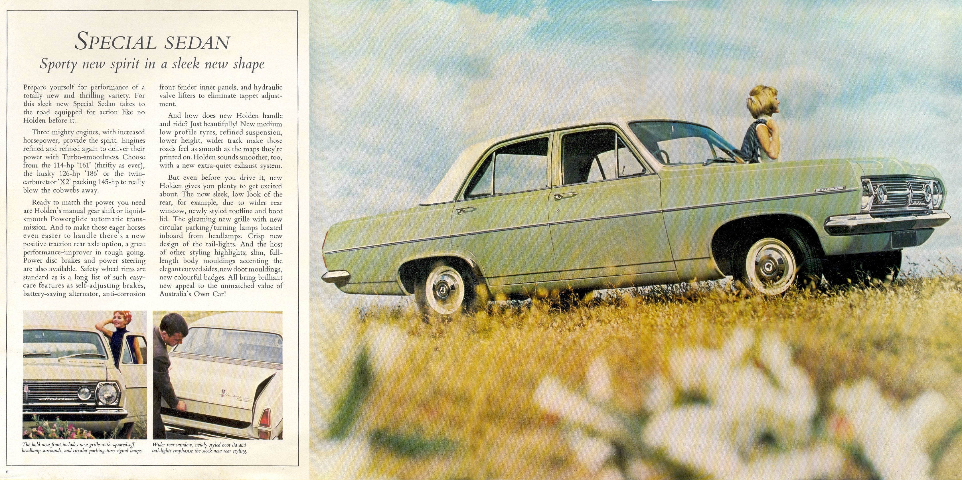 1966 Holden HR Brochure Page 1