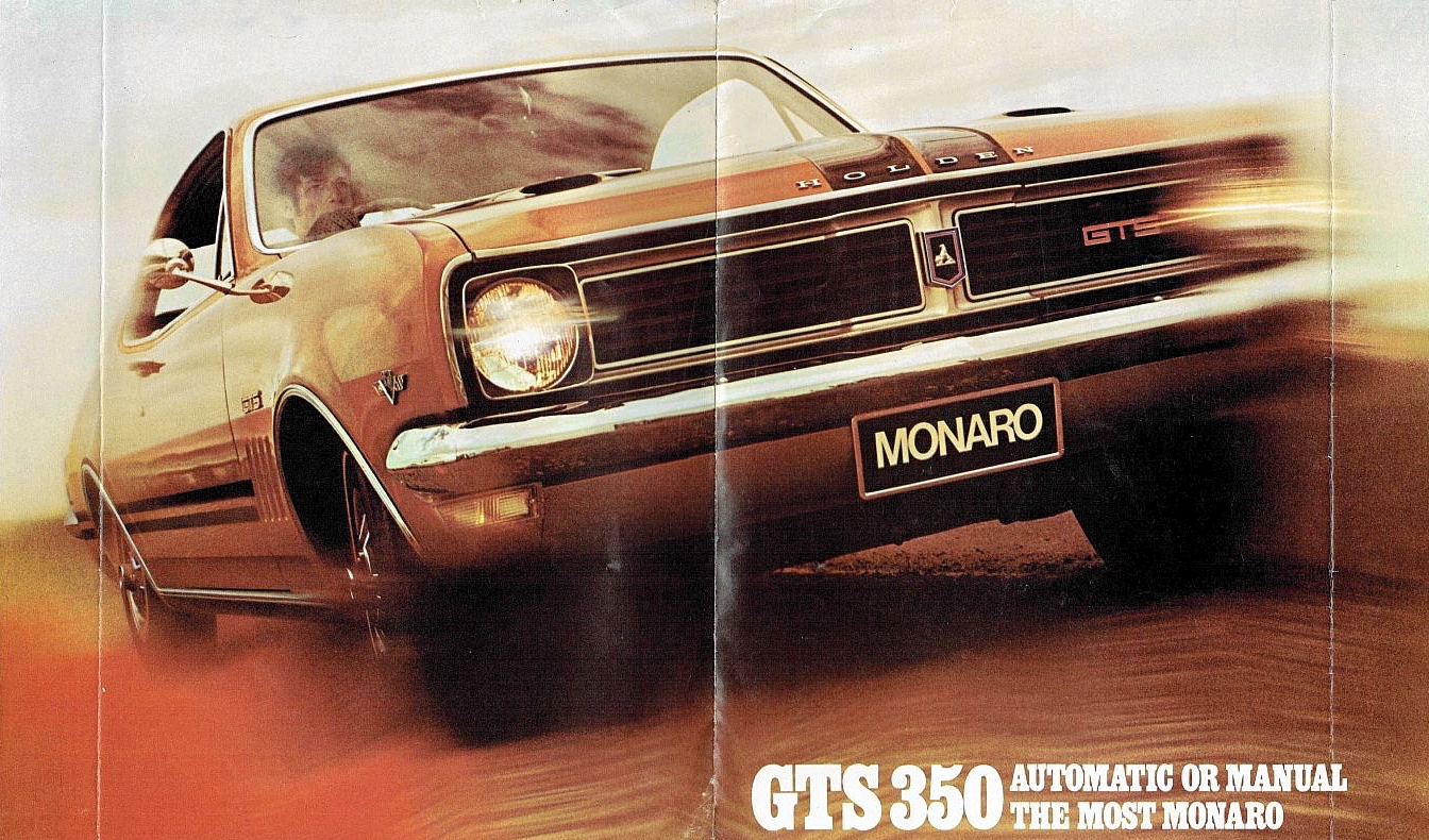 1969 HT Holden GTS 350 Brochure Page 2
