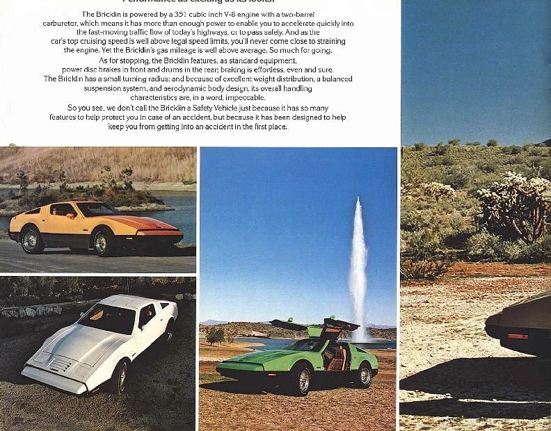 1974 Bricklin Brochure Page 5