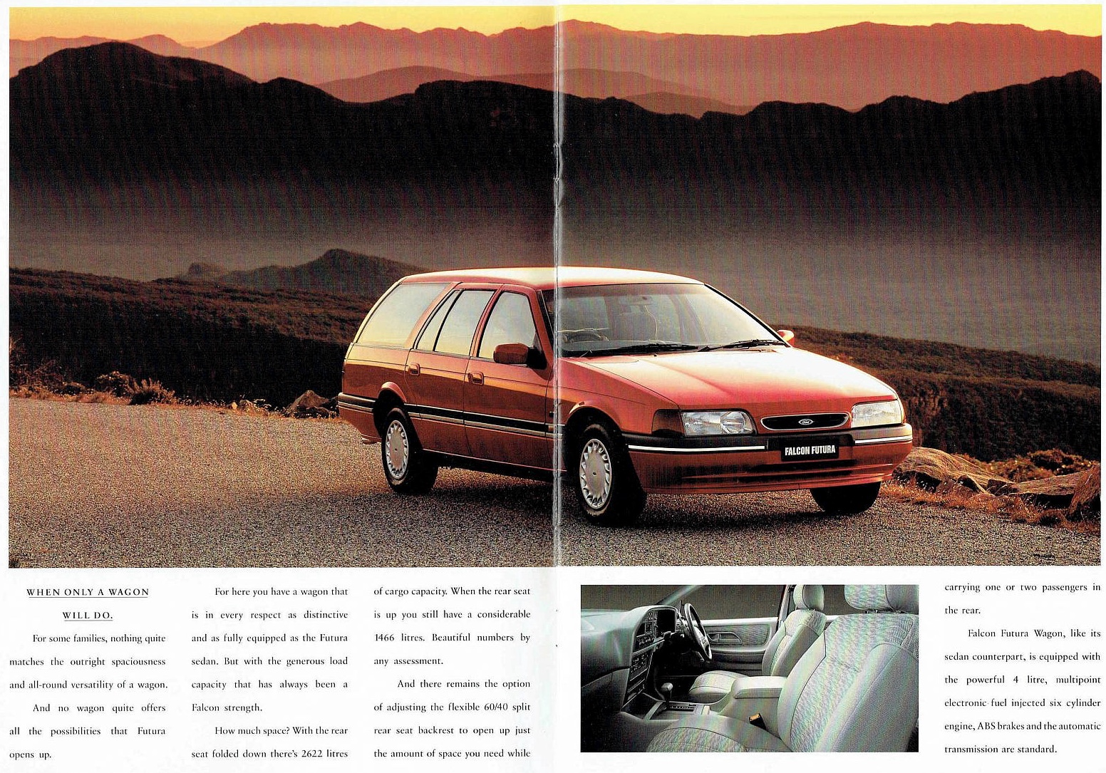1993 Ford Falcon ED GLi and Futura Brochure Page 6