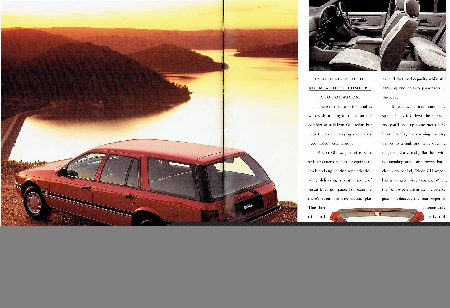 1993 Ford Falcon ED GLi and Futura Brochure Page 10