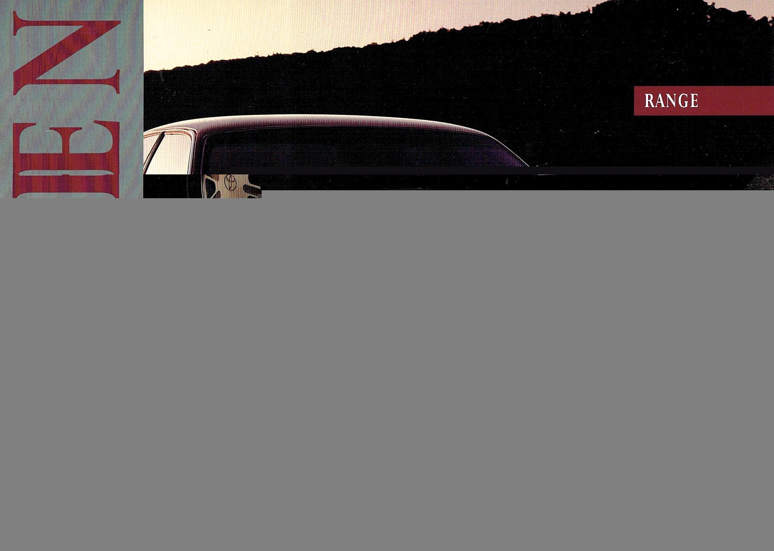 1994 Toyota Lexcen Brochure
