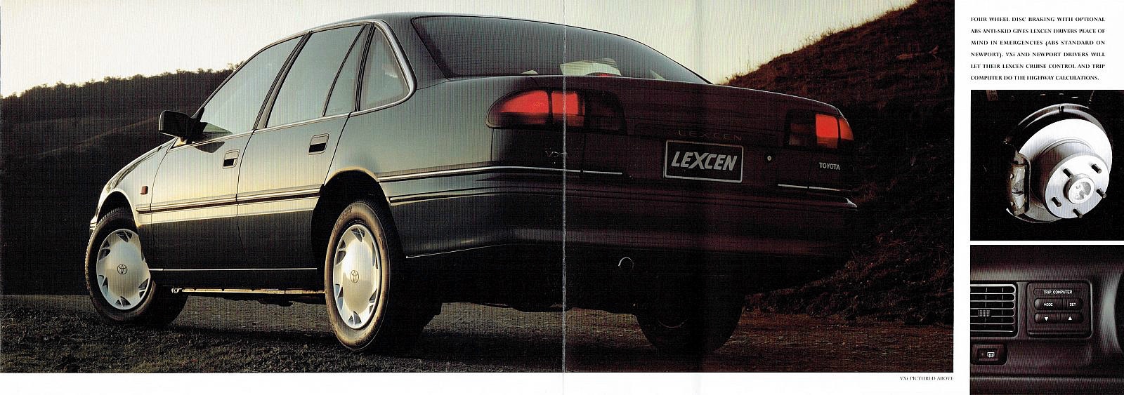 1994 Toyota Lexcen Brochure Page 5