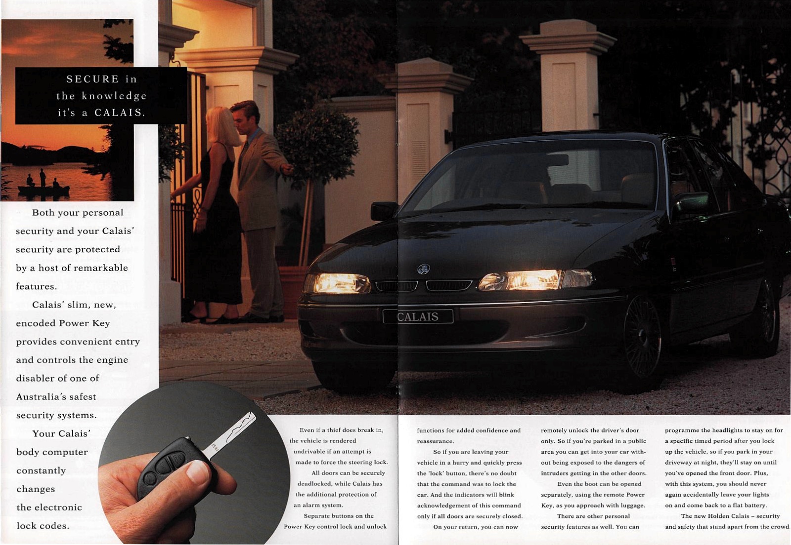 1995 Holden VS Calais Brochure Page 5