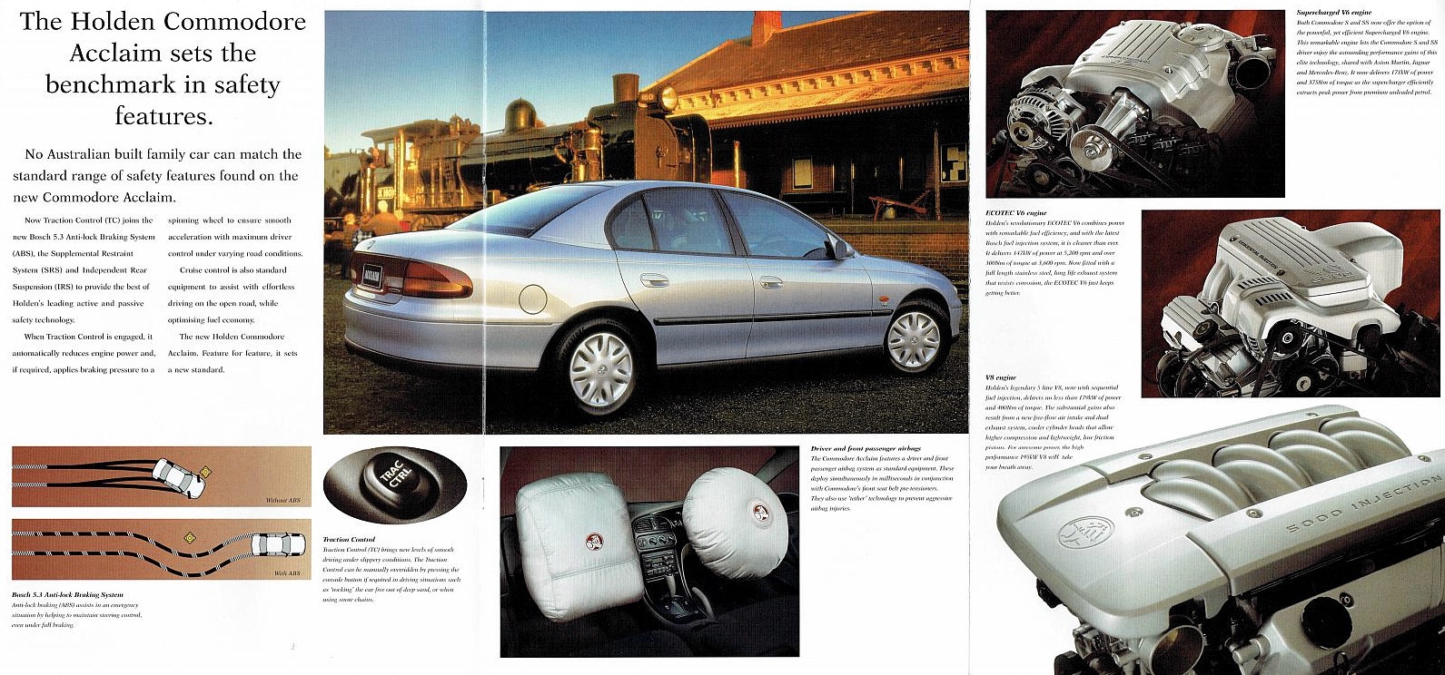 1997 Holden VT Commodore Brochure Page 1