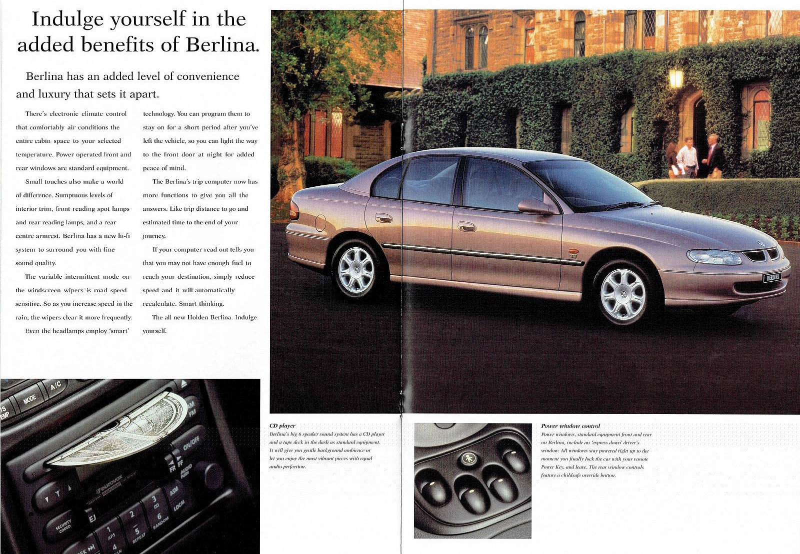 1997 Holden VT Commodore Brochure Page 2