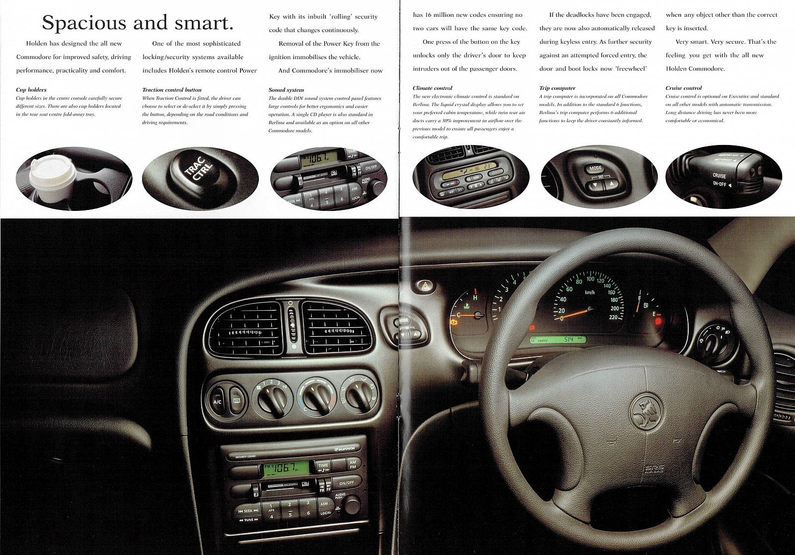 1997 Holden VT Commodore Brochure Page 12