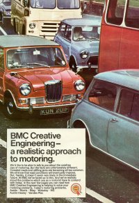 BMC Creating Engineering - a realistic approach to motoring