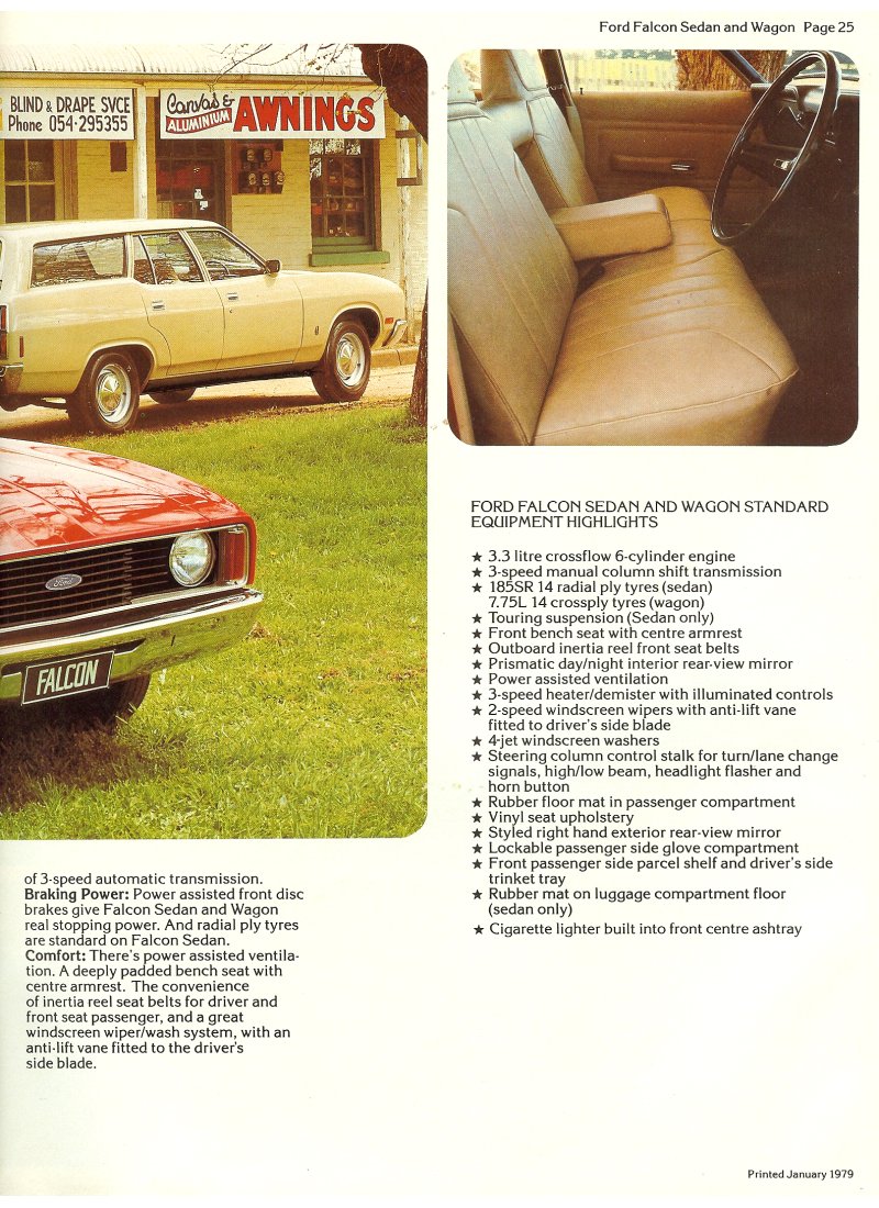 1979 Ford Range Brochure Page 6
