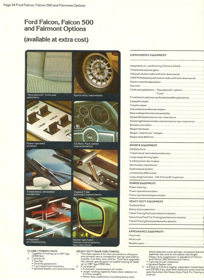 1979 Ford Range Brochure Page 16