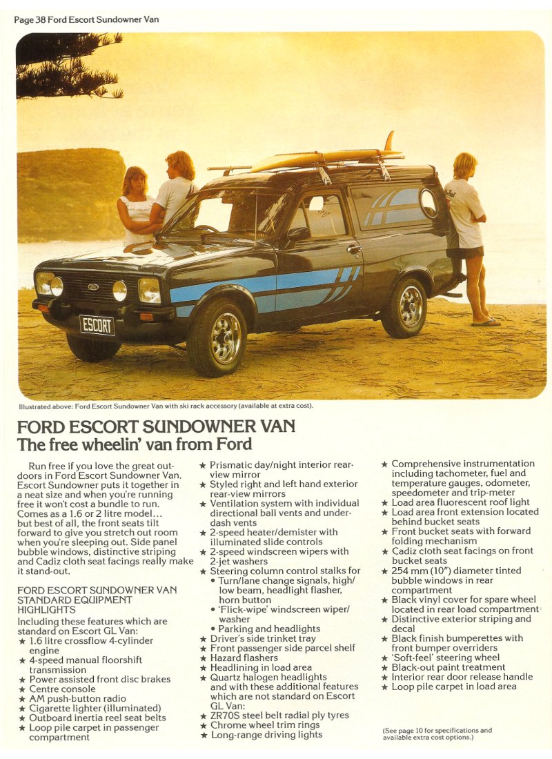 1979 Ford Range Brochure Page 43
