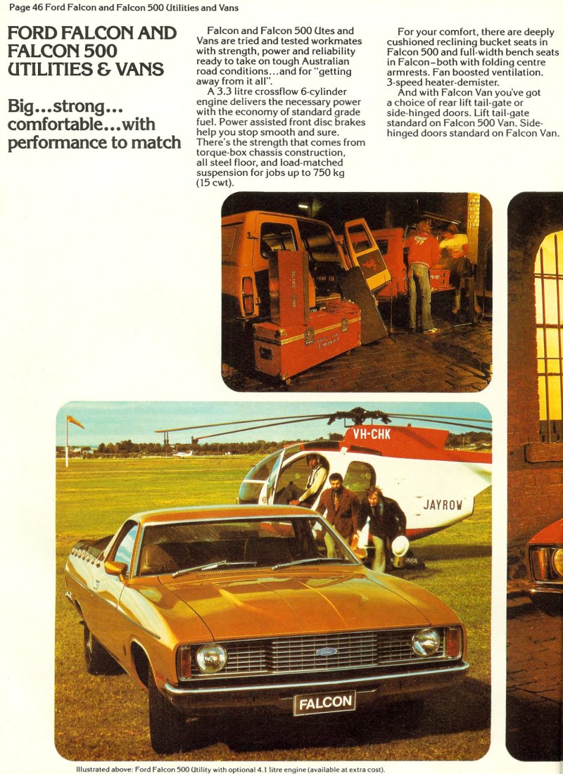 1979 Ford Range Brochure Page 9