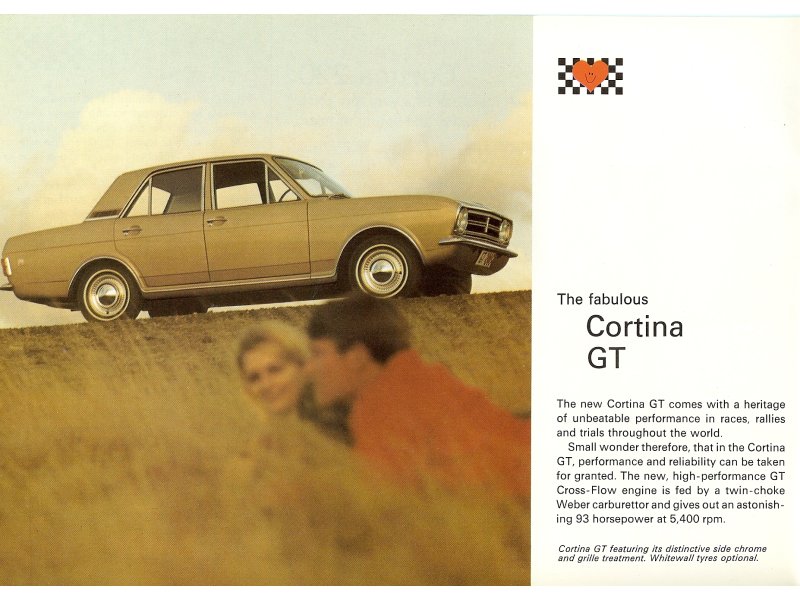 Ford Cortina Mk.II Brochure Page 7