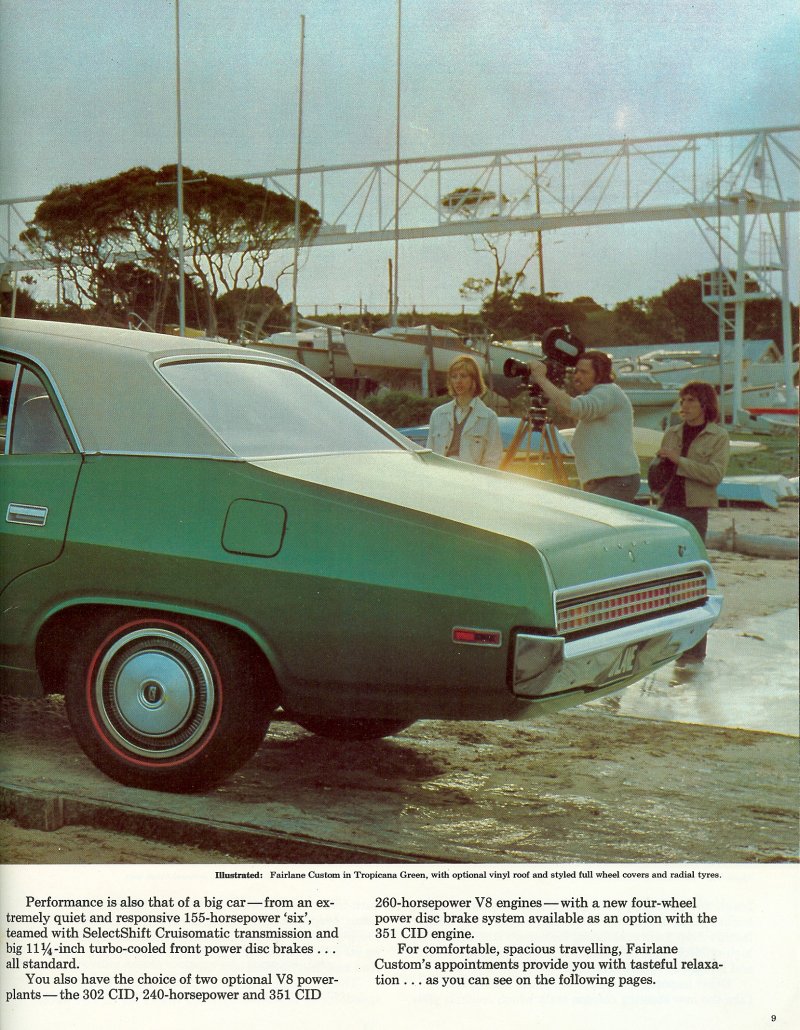 Ford Fairlane ZG Brochure Page 5