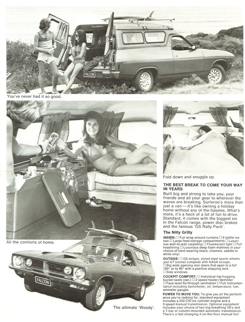 Ford Falcon XB Surferoo Brochure Page 2