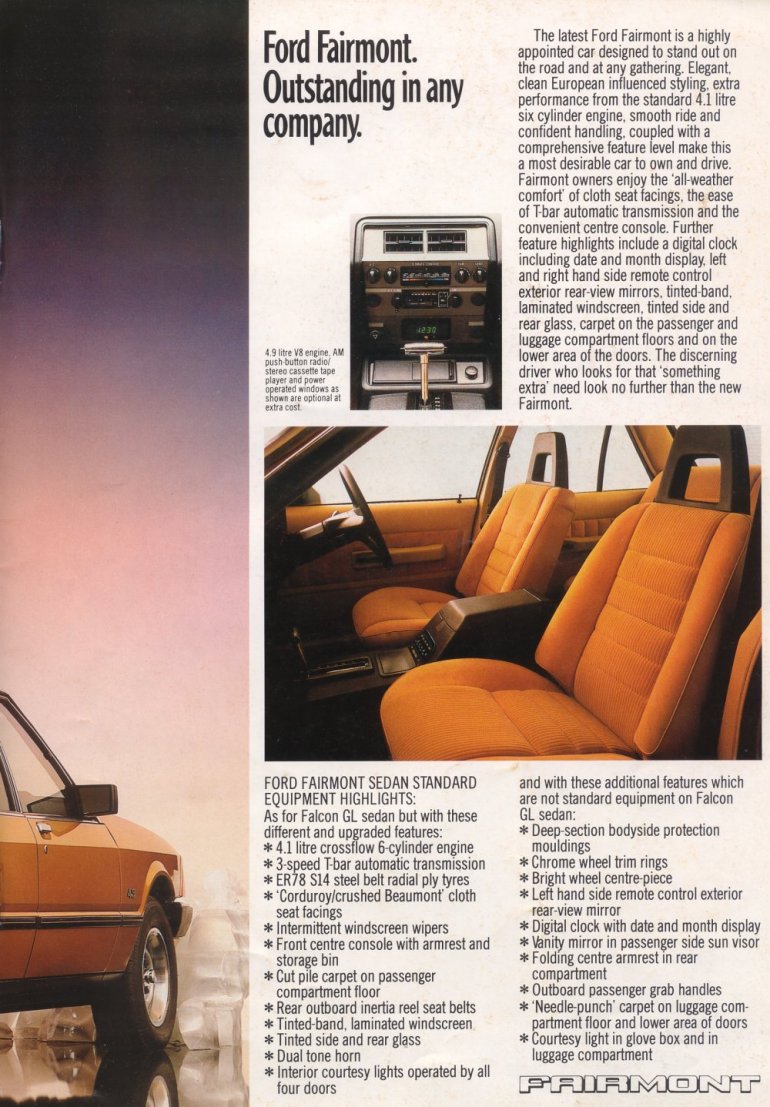 Ford Falcon XD Brochure Page 14