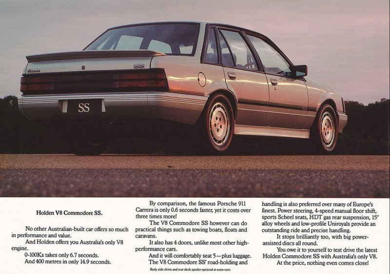 Commodore VK SS and SS Group 3 Brochure Page 3