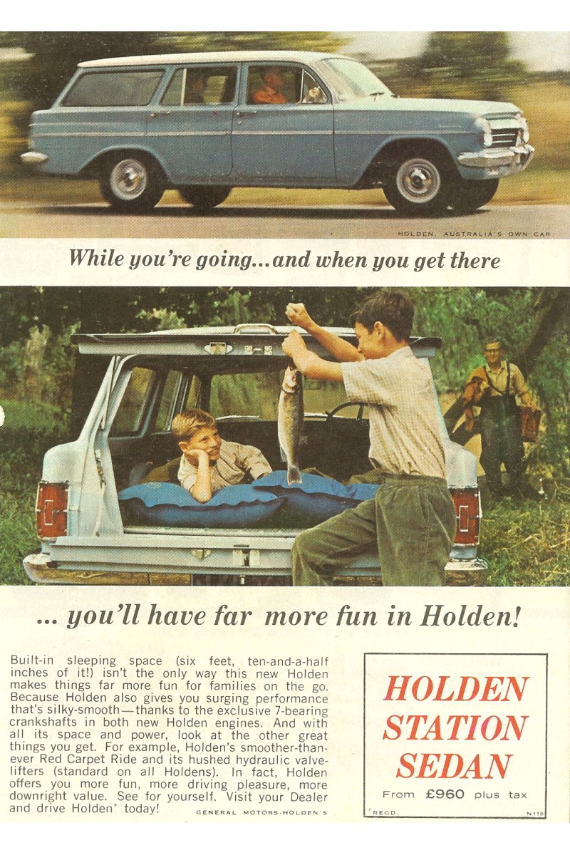 Early Holden Advertising Brochure Page 10