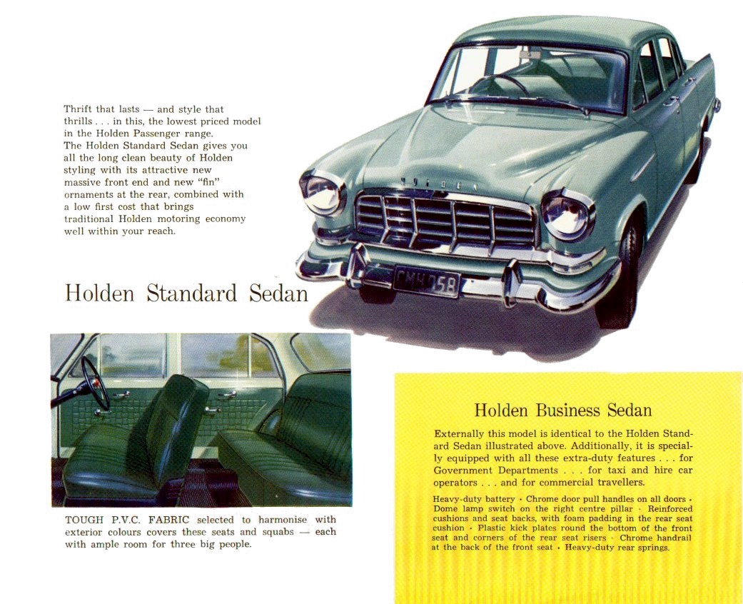 Holden FC Brochure Page 3