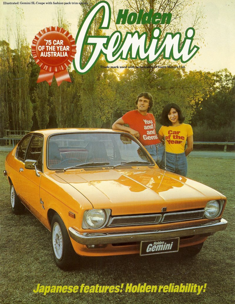 Holden Gemini TX Brochure Page 4