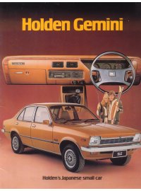 Holden TD Gemini Brochure