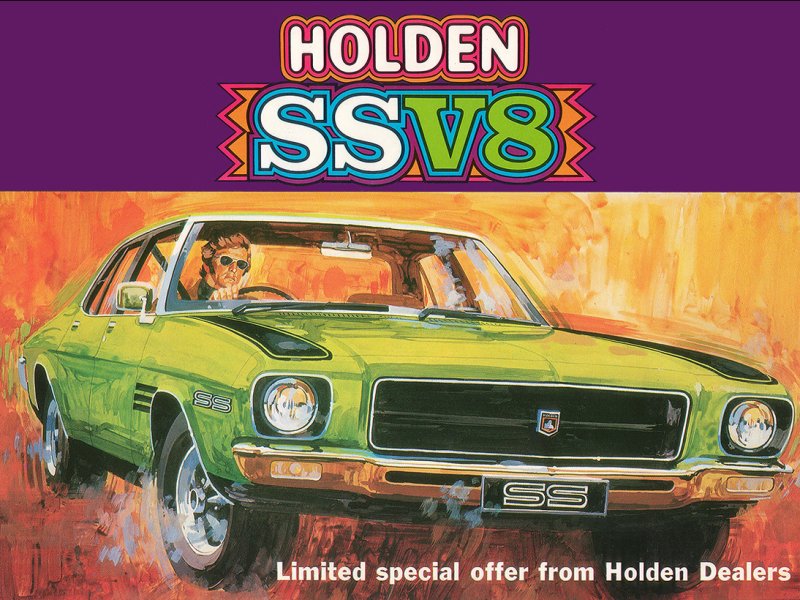 Holden HQ SS Brochure Page 1