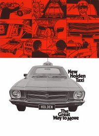 HQ Holden Taxi Brochure