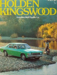 HX Holden Kingswood Brochure