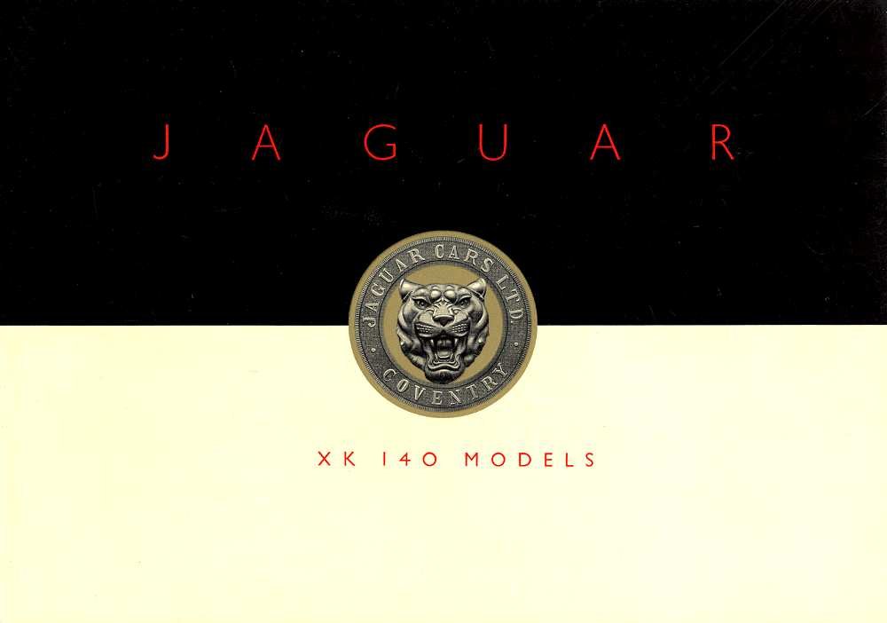 Jaguar XK-140 Brochure