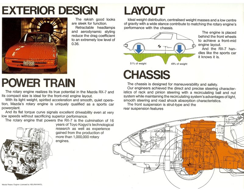 Mazda RX7 Brochure Page 5