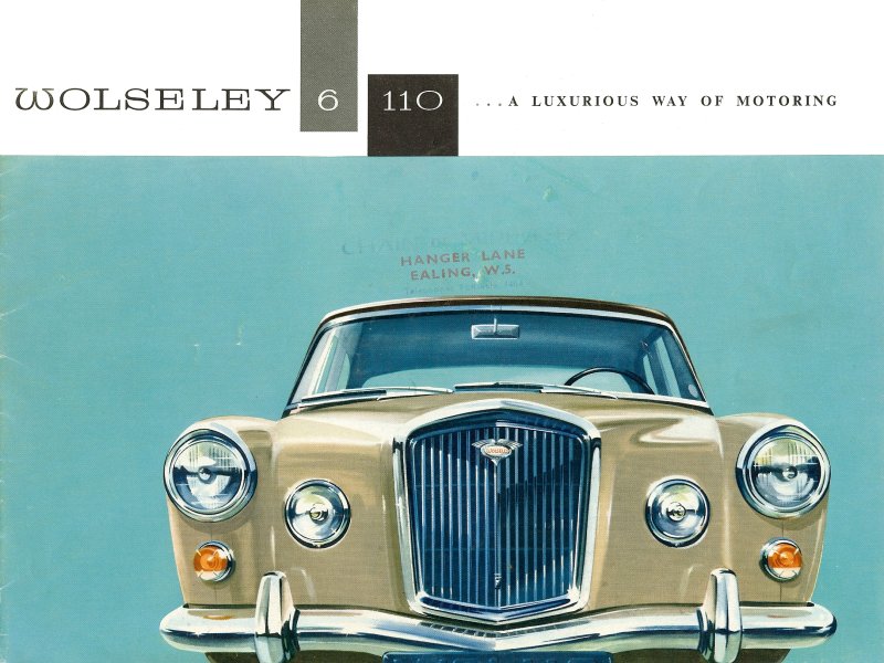 Wolseley 6/110 Brochure