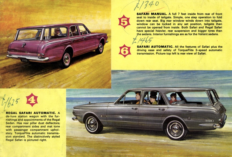 Chrysler Valiant AP6 Brochure Page 2