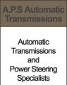 A.P.S. Automatic Transmissions