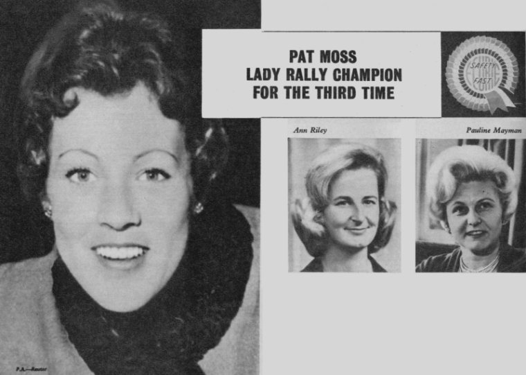 Pat Moss, Ann Riley and Pauline Mayman