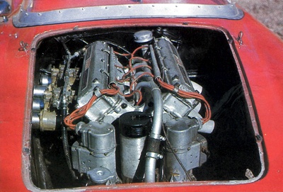Ferrari 750 Monza Engine Bay