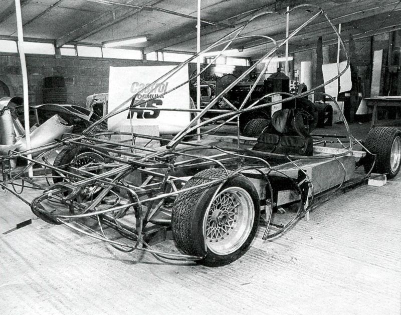 The Colani GT80 Chassis and Frame before being skinned with aluminium