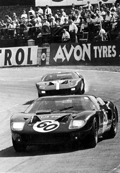 Ford GT40s at Crystal Palace, 1966