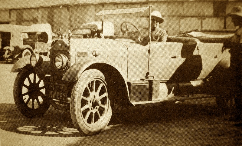 1924 Wolseley 15 With Major Forbes-Leith At The Wheel