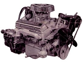 Chevrolet Corvette 1955 Engine