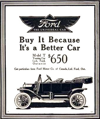 The Model T was designed by Henry Ford Childe Harold Wills 