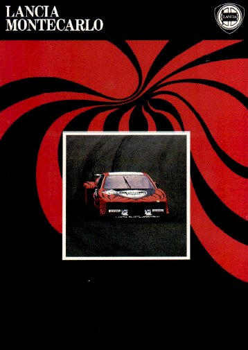 Lancia Montecarlo Brochure