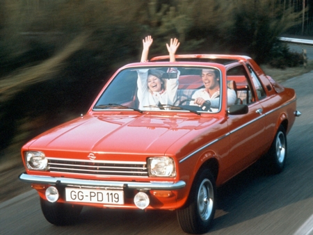 Although a substantial number of Opel Kadett coupes were sold 