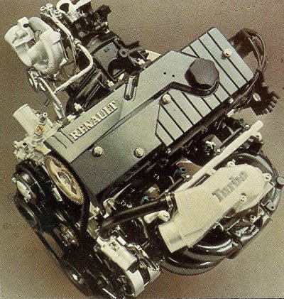 Renault 21 Turbo Engine