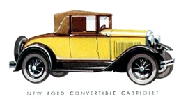 1931 Ford Convertible Cabriolet